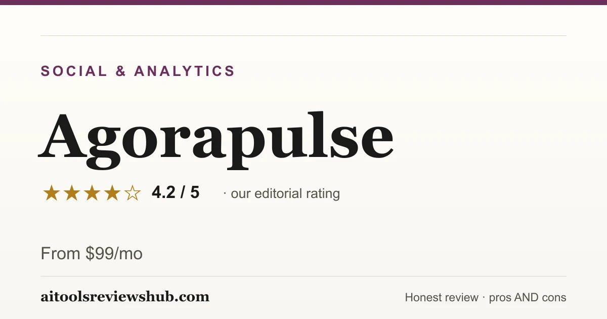 Agorapulse — honest review