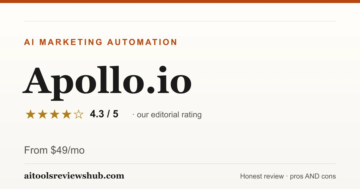Apollo.io — honest review