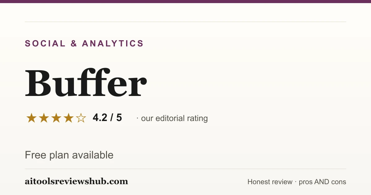 Buffer — honest review