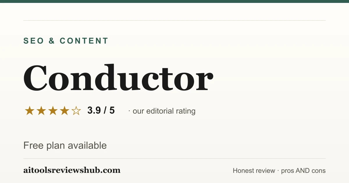 Conductor — honest review