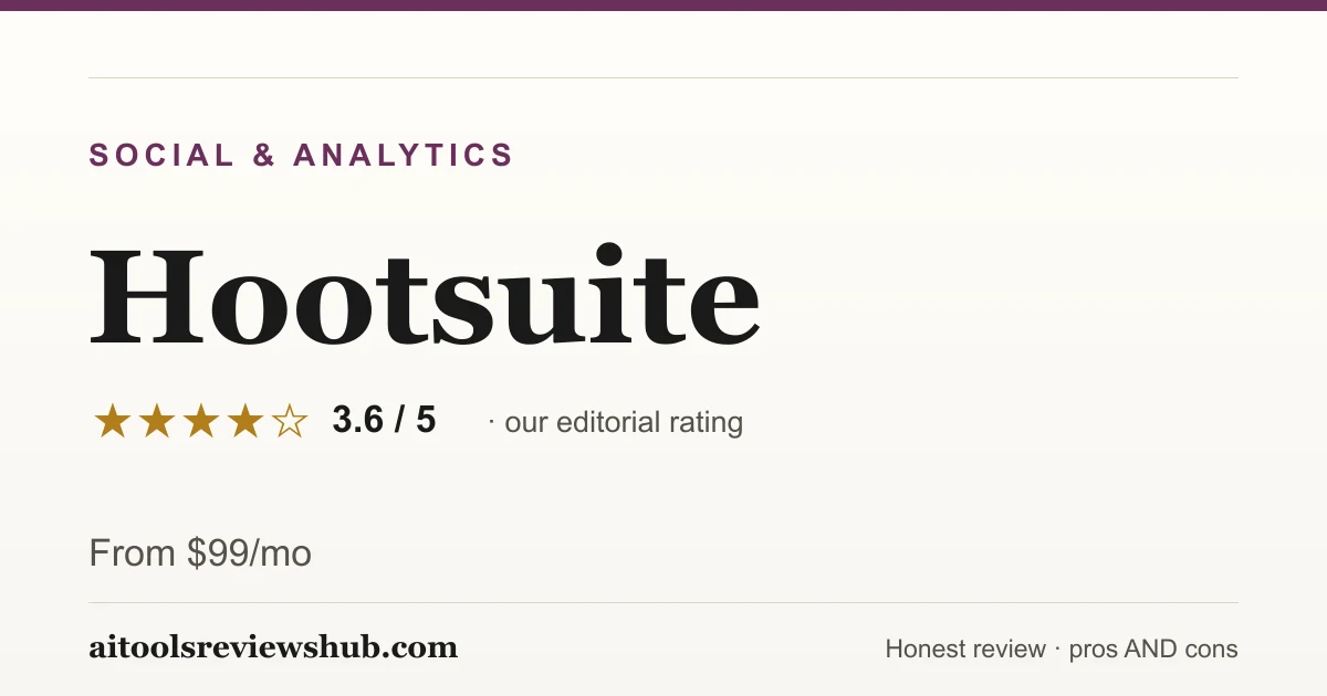 Hootsuite — honest review