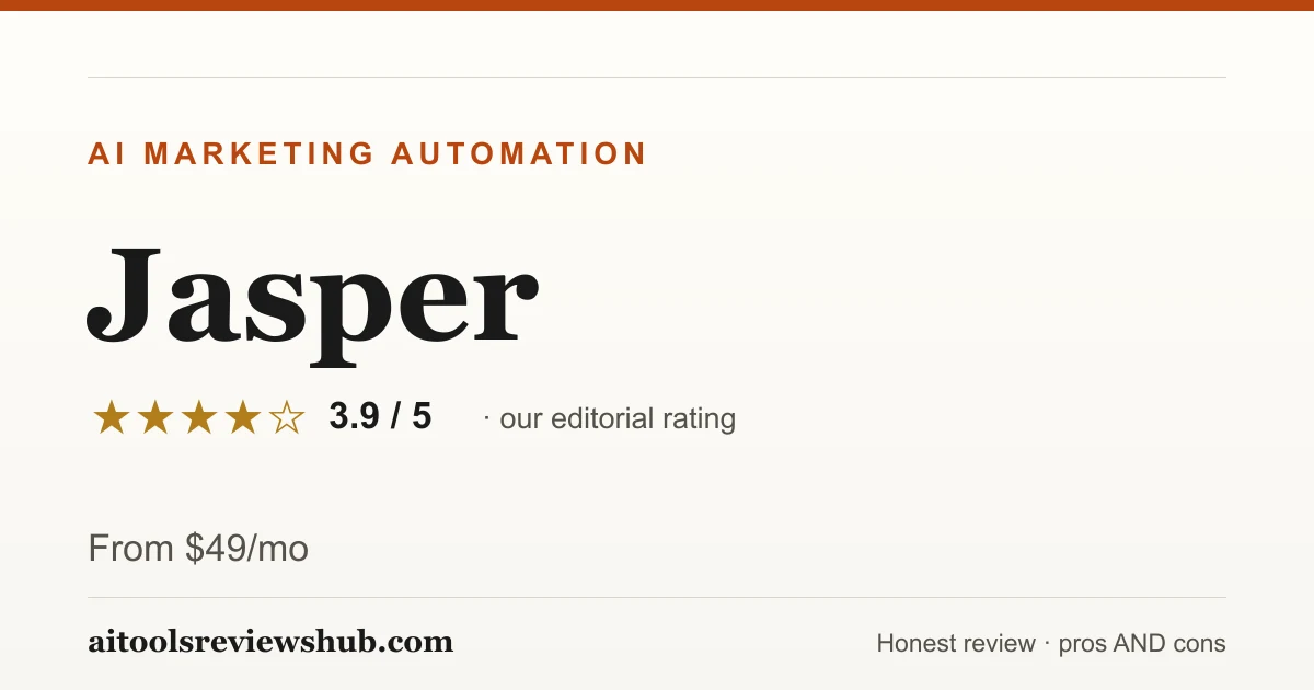 Jasper — honest review