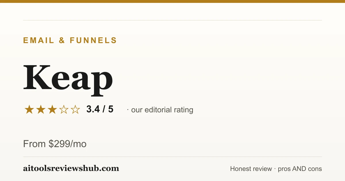 Keap — honest review