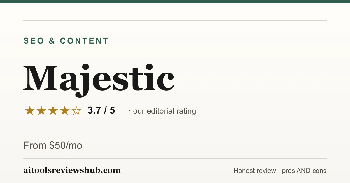 Majestic — honest review
