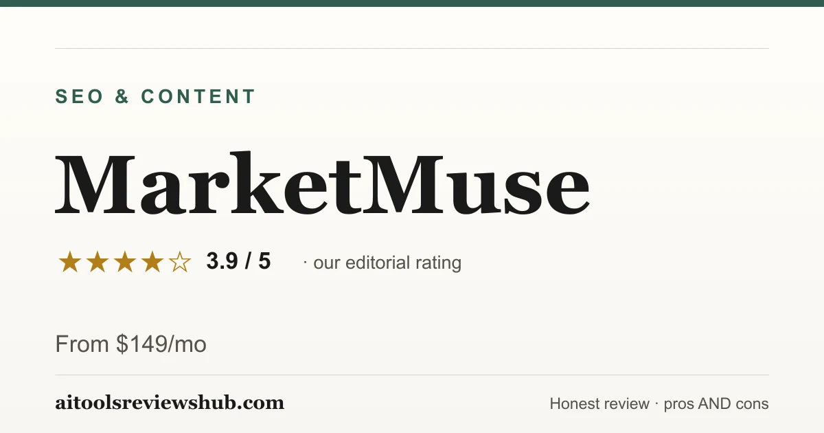 MarketMuse — honest review