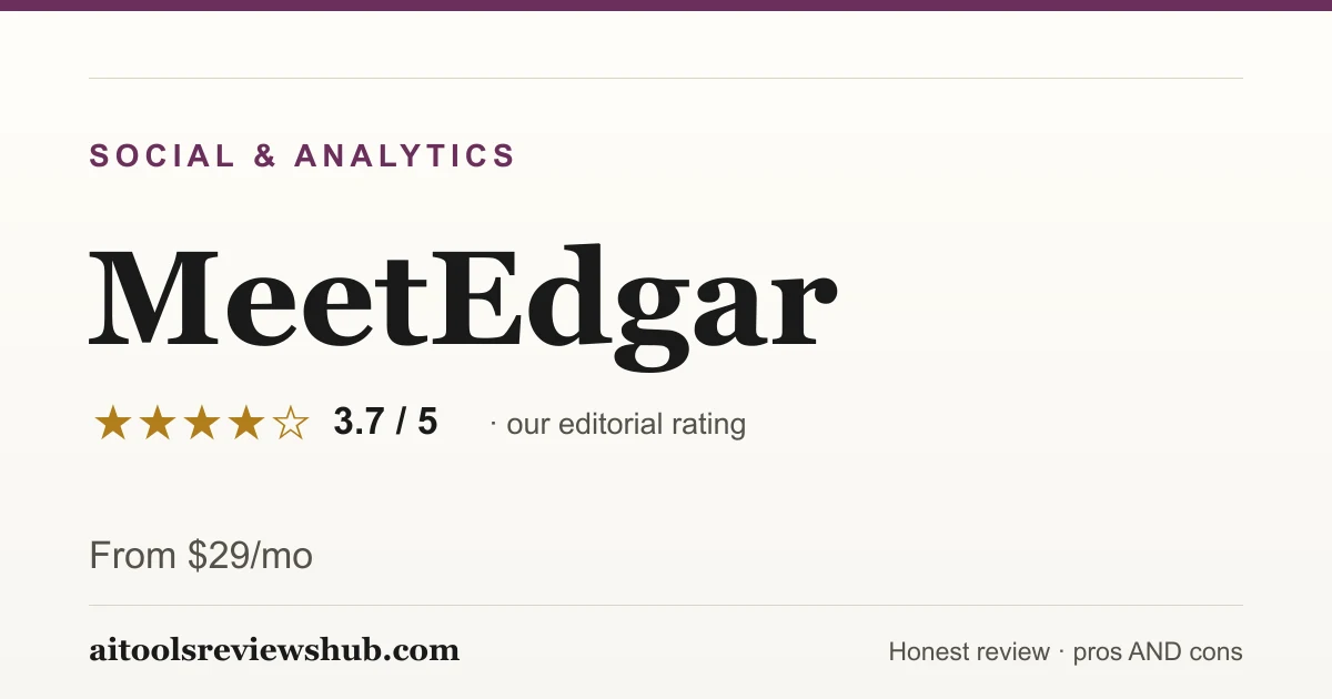 MeetEdgar — honest review
