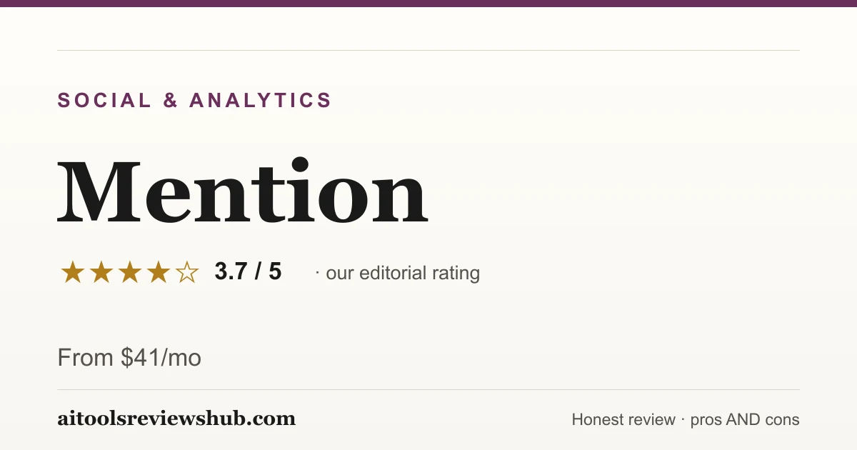Mention — honest review