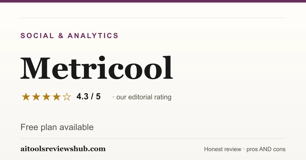 Metricool — honest review