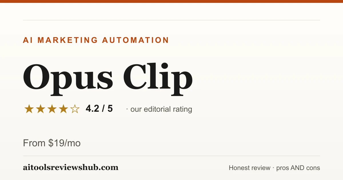 Opus Clip — honest review