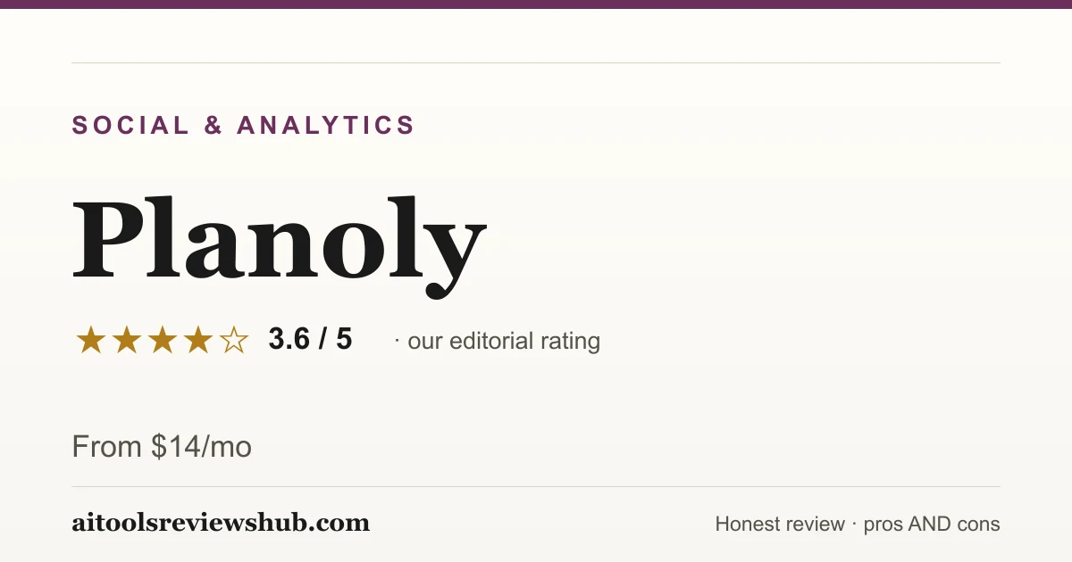 Planoly — honest review