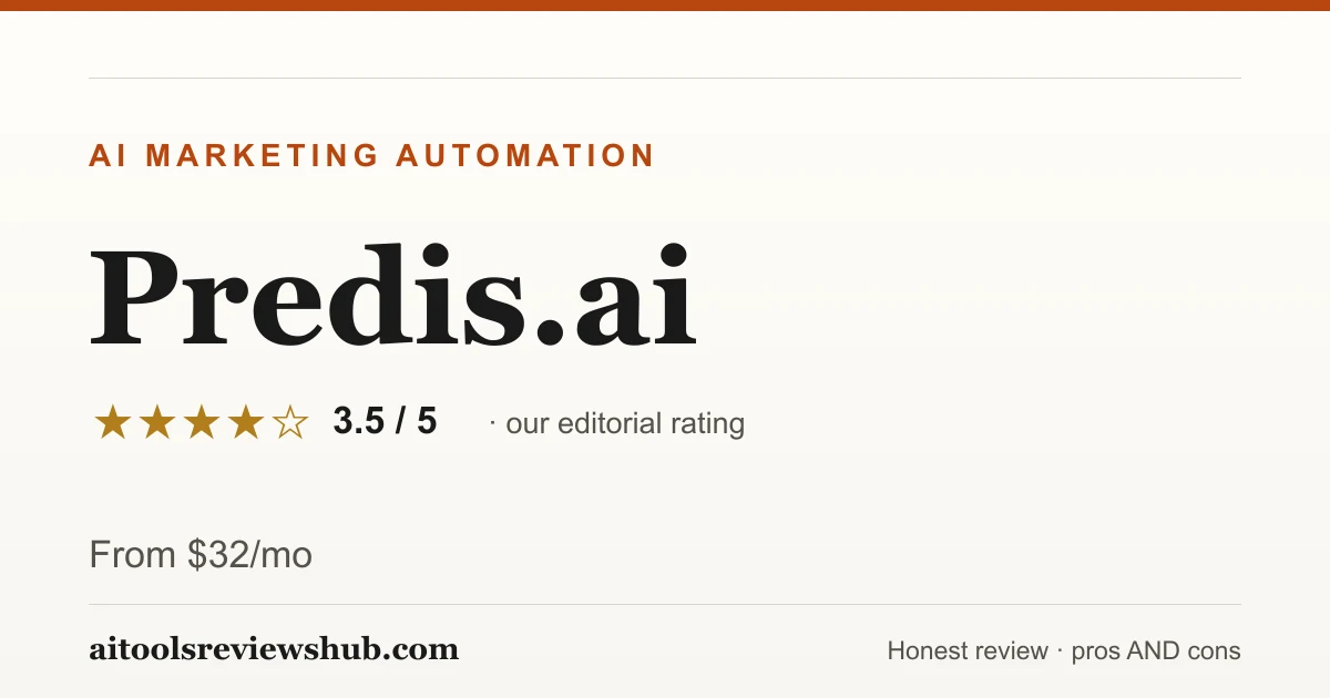Predis.ai — honest review